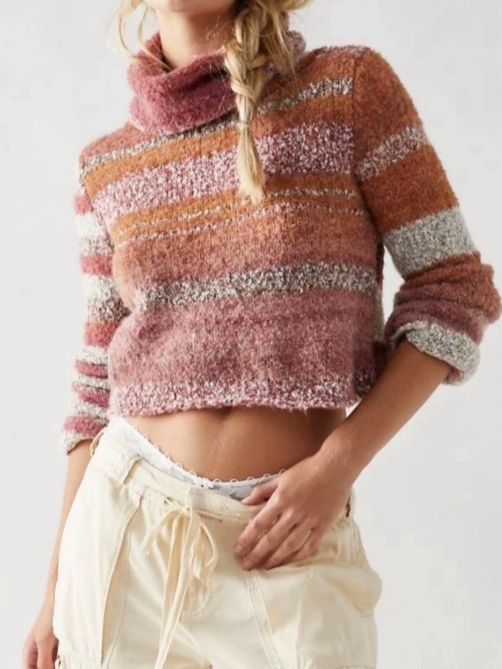 FREE PEOPLE My Girl Turtleneck Sweater